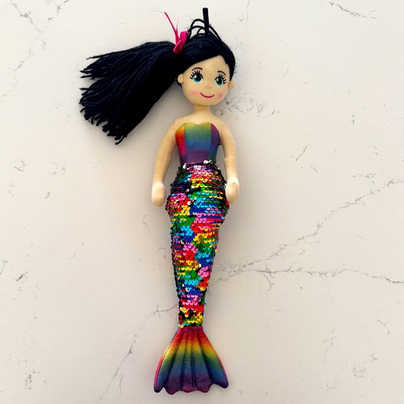 Sequined Mermaid Doll - Picture 1 of 3